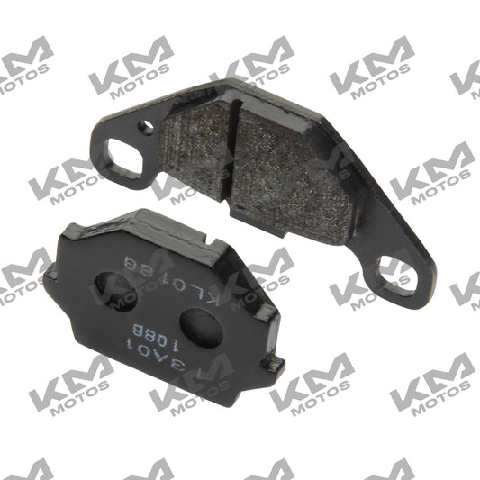Pastillas de freno trasero para ATV250 XY250 con reversa Italika, sistema de frenos original F15020140, componentes de fricción.