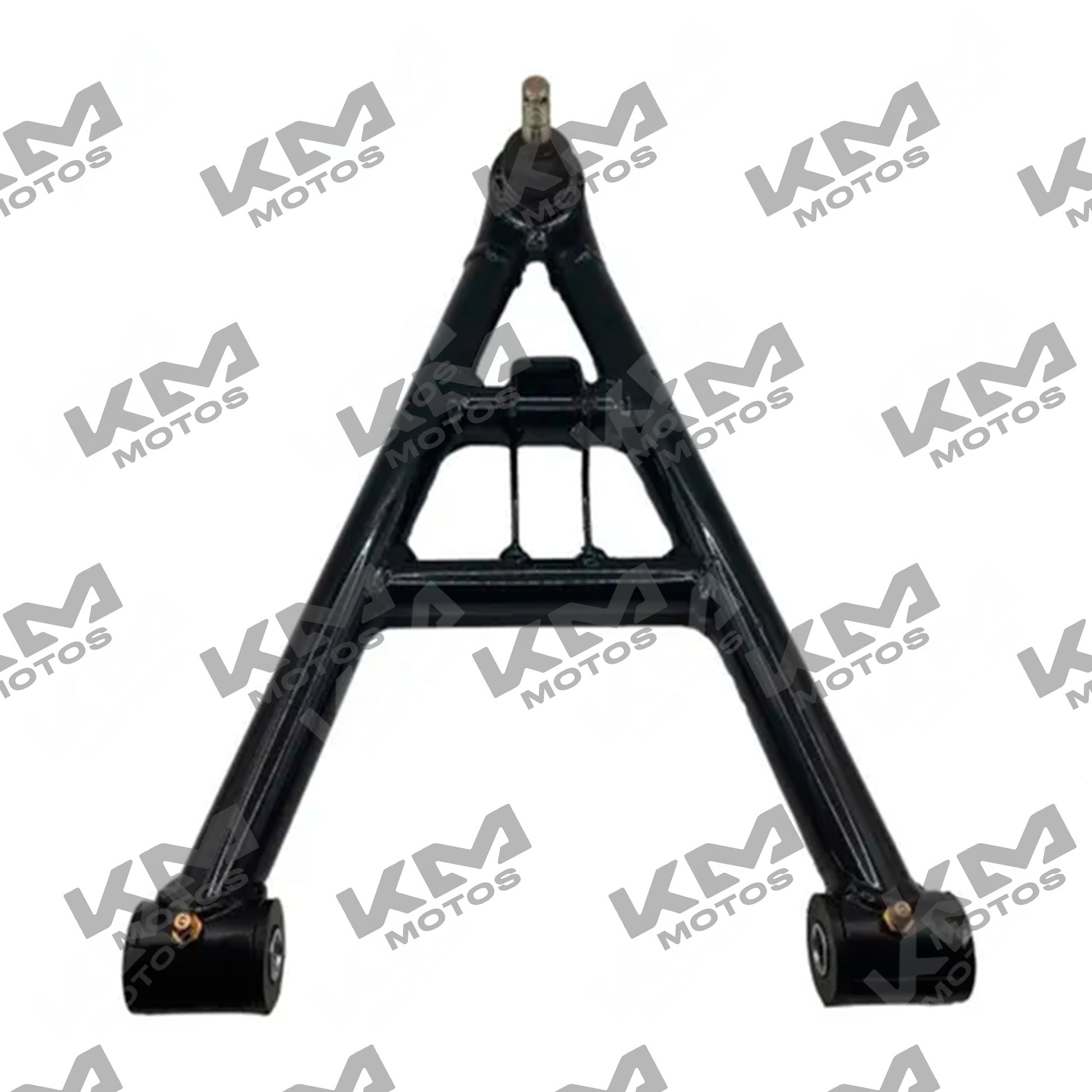 Brazo frontal inferior izquierdo para ATV150-II y ATV200 en color naranja, pieza original para reparación de vehículos todo terreno.