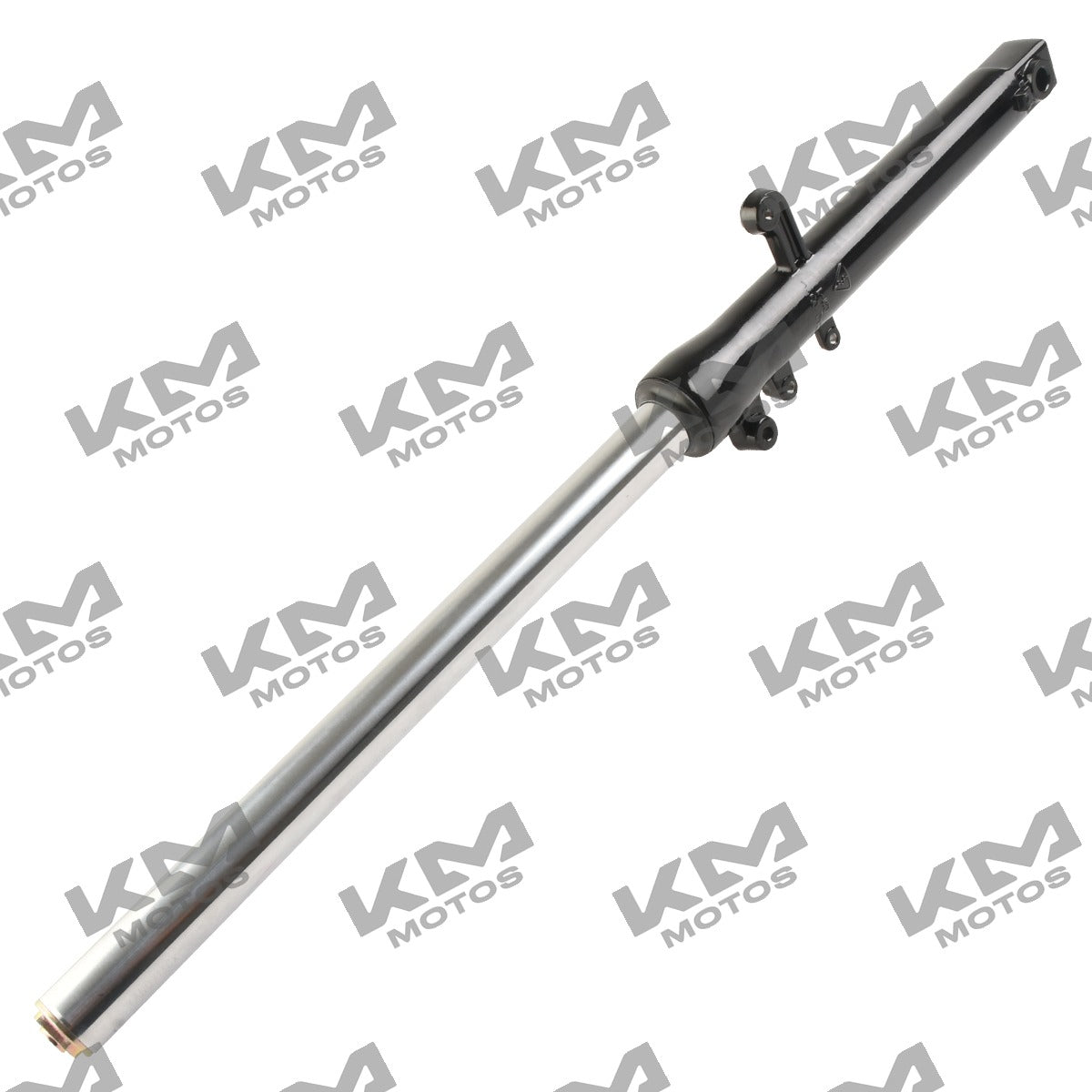 Amortiguador del lado izquierdo para sistema de suspensión Italika 150z, parte original F01020274, en color negro