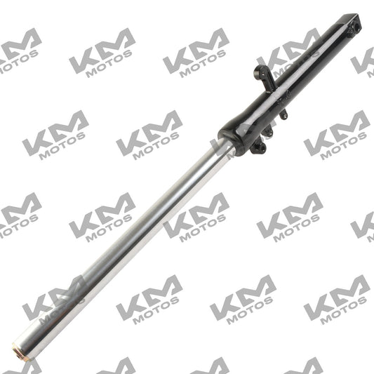 Amortiguador del lado izquierdo para sistema de suspensión Italika 150z, parte original F01020274, en color negro