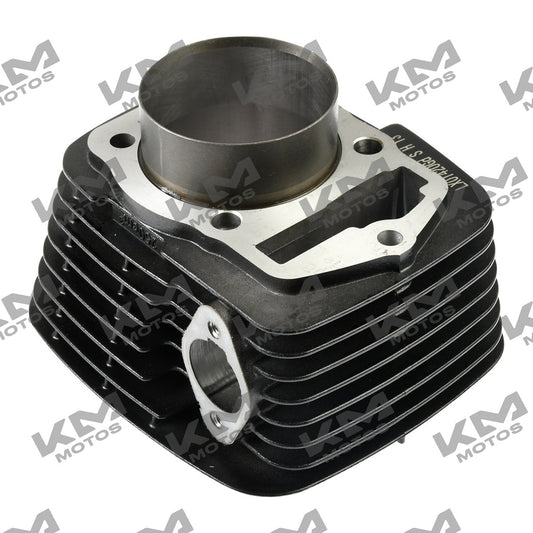 Cilindro negro original Italika para sistema de motor, modelo 250Z Grafito para DM250 GXT250R ZX250R, en imagen.
