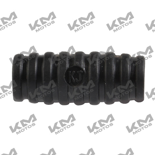 Pedal de cambios de hule para sistema de motor Italika FT150, Forza 150 y DT150, en color negro con detalles.
