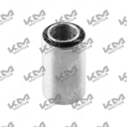 Buje lateral de horquilla trasera ZDM200 HI de la marca ORIGINAL, muestra la pieza metálica en buen estado.