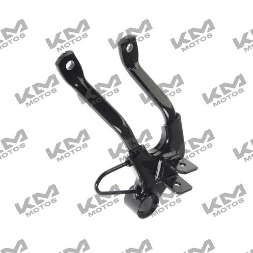 Base posapie trasero derecha para motocicleta Italika 125Z, sistema de chasis original F11010256 en color negro