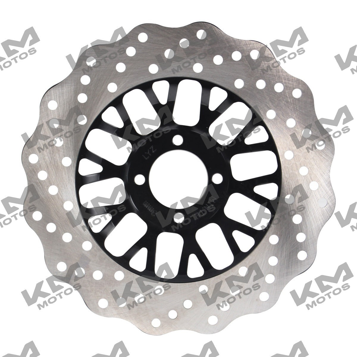 Disco de freno delantero original Italika XL125, XM200, XY200, DM200, sistema de frenos, imagen de disco de freno.