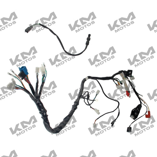 Arnés eléctrico principal Italika 250Z, sistema eléctrico original, con componentes visibles en la imagen.