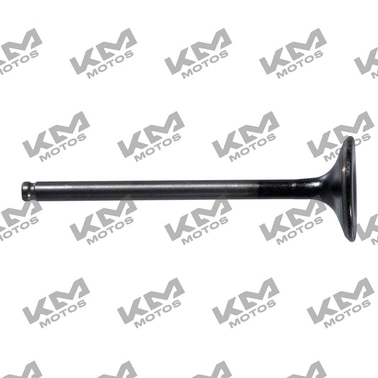 Kit de válvulas de admisión y escape original Italika FT150 CG150 DM150 para sistema de motor, con válvulas y componentes visibles.