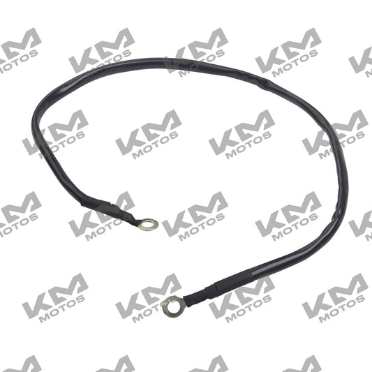 Cable de batería neutro DM200Sport Italika, accesorio original, con conexiones y terminales visibles.