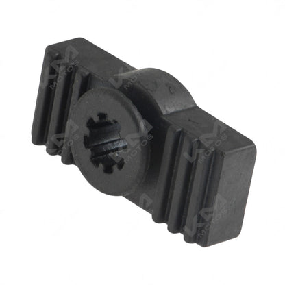 Soporte de hule para tanque de gas DM250 de la marca ORIGINAL, muestra el material y forma del soporte de goma.