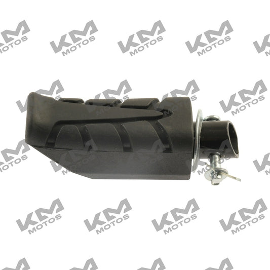 Estribo trasero izquierdo para motocicleta Italika 125Z 125FL, con parrilla larga, parte del sistema de chasis.