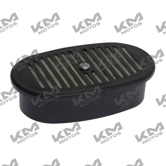 Cubierta antipolvo de chasis ITALIKA para ATV150-II y ATV200 en color naranja, protección original para motocicleta.