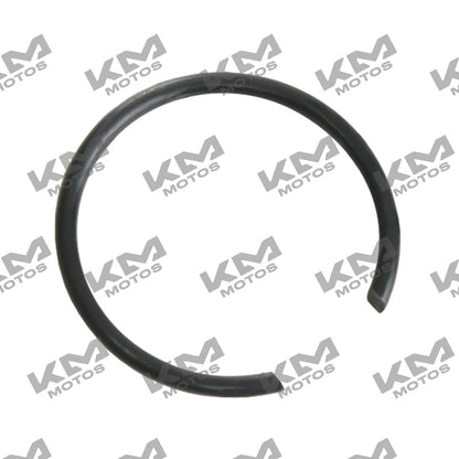 Seguro de pasador de pistón original para motos FT150, FT150GT, DM150 y Fierra 150, en color grafito y rojo, para reparación.