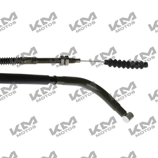 Cable de embrague Italika 180z, original, para sistema de control de motocicleta, con detalles visibles del cable en la imagen.