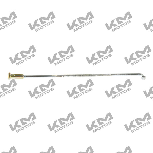 Rayo externo de rueda trasera para Italika FT115, sistema de ruedas original con código F15030177.