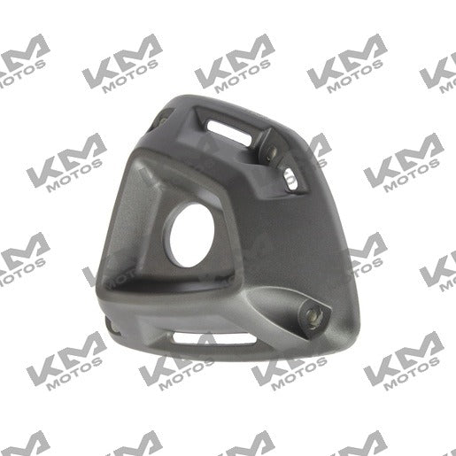 Cubierta original Italika Colin Escape 150z/150sz, sistema de accesorio para motocicleta, vista desde el lateral.