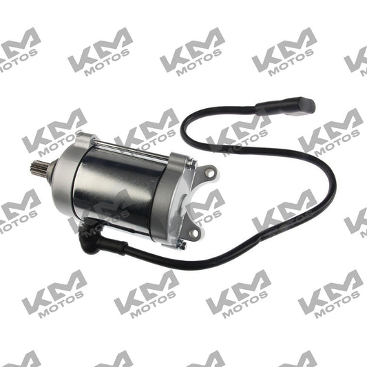 Motor de arranque original Italika DM-200 CG200, sistema de motor para motocicleta, con componentes visibles en la imagen.