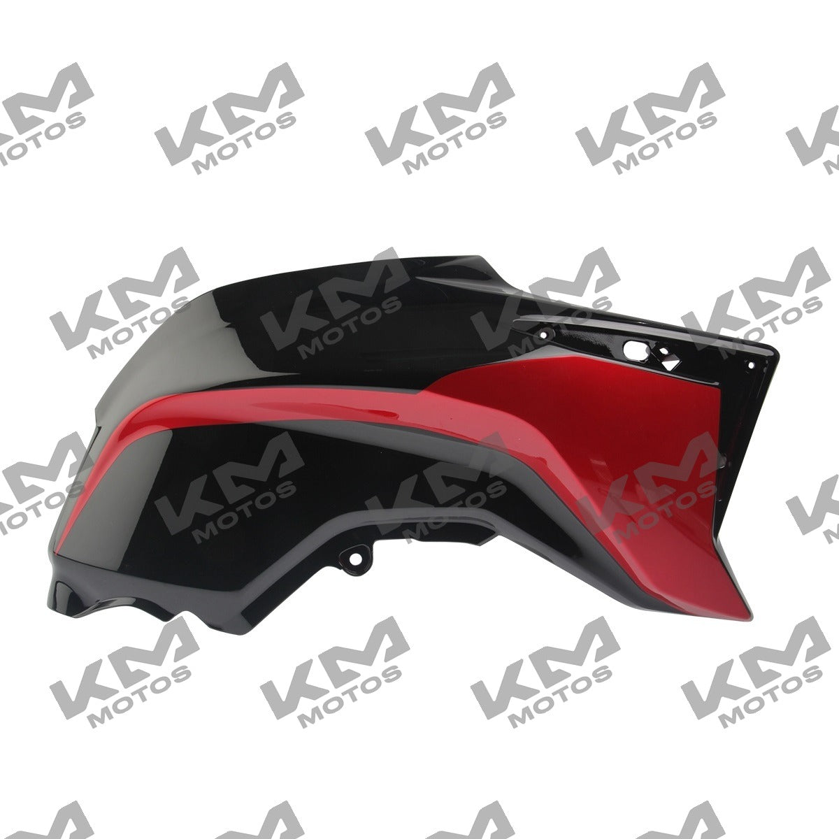 Cubierta de tanque para sistema de chasis de Italika 250z en negro y rojo, modelo original F13010973.