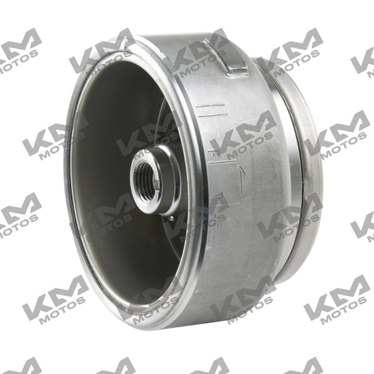 Rotor generador original Italika DT150 FT180 RT180, componente del sistema de motor para motocicletas Italika, en imagen detallada.