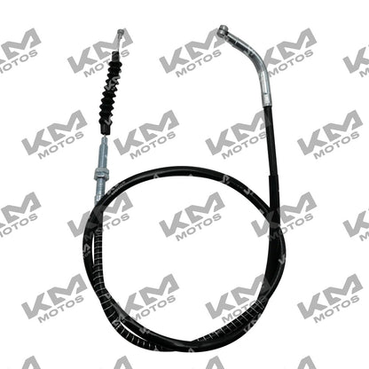Cable de embrague ORIGINAL 150SZ/150Z, resistente y flexible, visible en la imagen con conexiones y recubrimiento negro.
