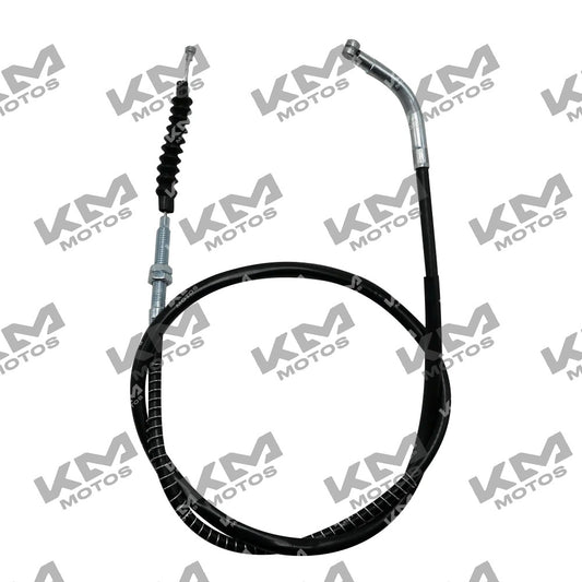 Cable de embrague ORIGINAL 150SZ/150Z, resistente y flexible, visible en la imagen con conexiones y recubrimiento negro.