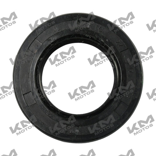Sello de aceite original Italika para sistema de motor GTK125 RC125, dimensiones 27x47x7, en la imagen.