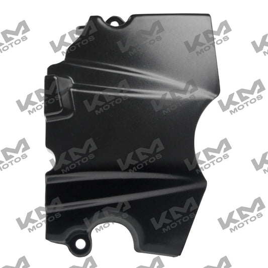 Cubierta izquierda trasera de la estructura del chasis para Italika 250Z, modelo original E11010120.