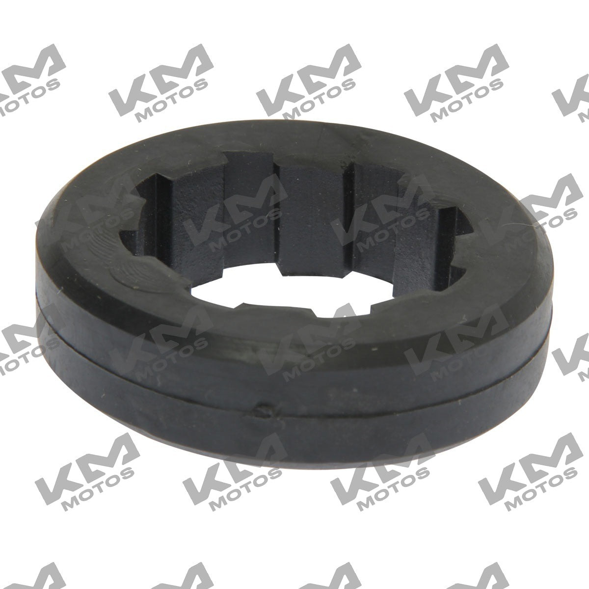 Base inferior de faro Italika FT125 FT150, sistema de chasis original, en color negro para motocicleta Italika.
