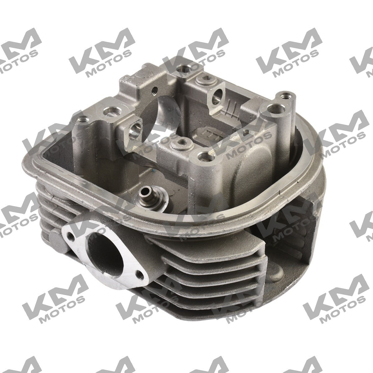 Cabeza de cilindro gris para ATV200 de Italika, componente del sistema de motor, muestra detalles de la pieza original.