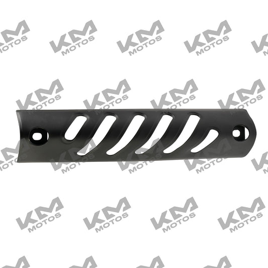 Placa protectora de escape Italika ATV250 con reversa, sistema de chasis original, protección para vehículo todo terreno.