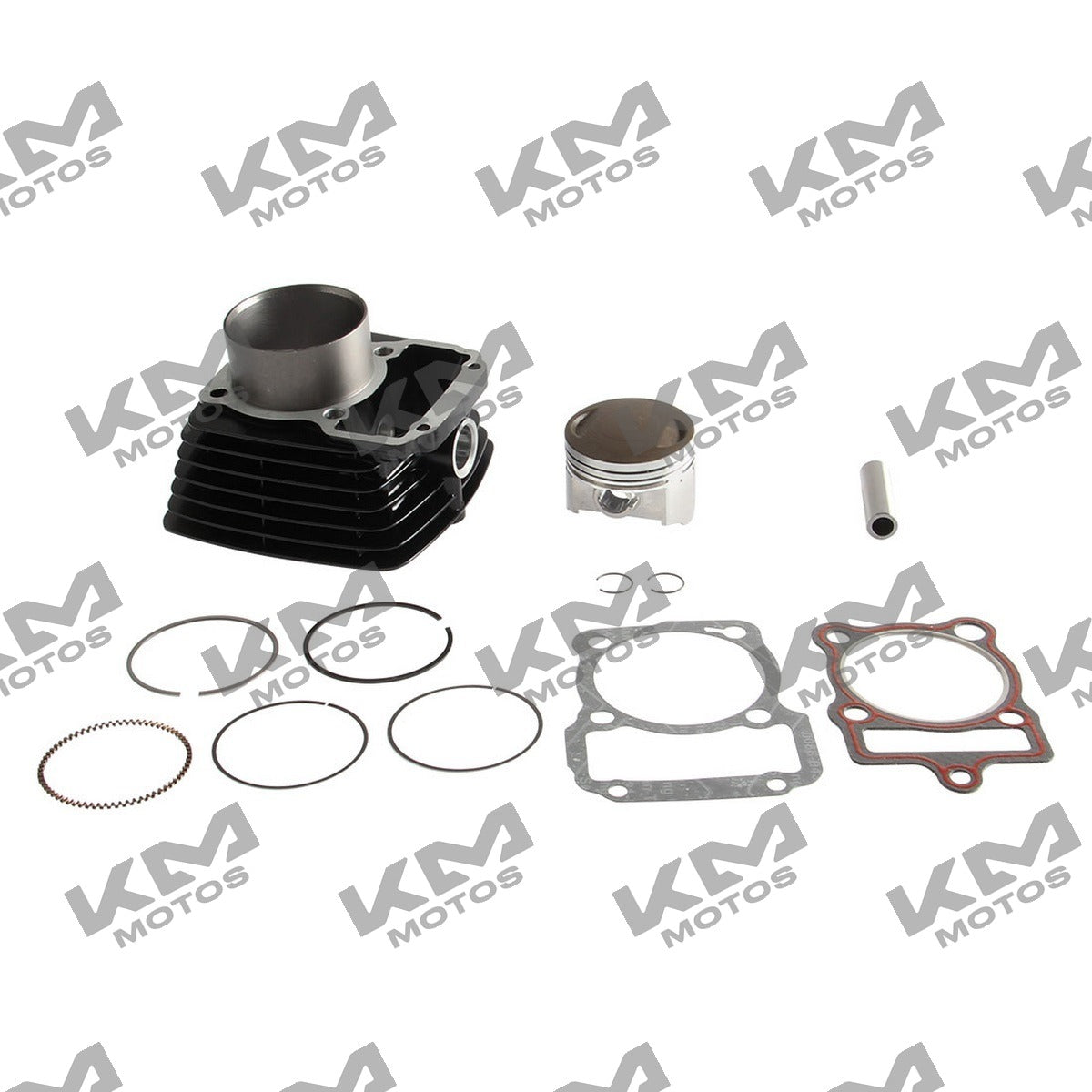 Kit de cilindro ORIGINAL para motor CGP200 FT200/FT200 AM/DT200, componentes visibles en la imagen