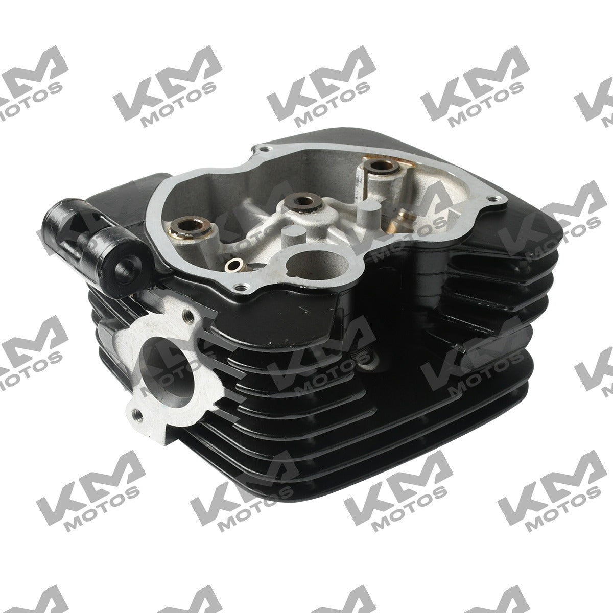 Cabeza de cilindro negro para motor Italika DM250X, parte del sistema de motor, componente original E02010233