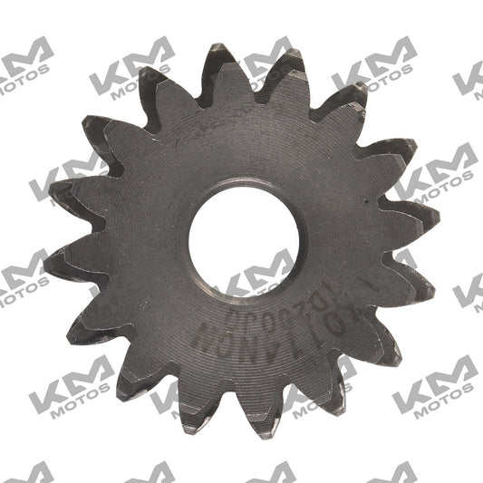 Engranaje actuador de arranque 11T para sistema de motor Italika RC200 RT200 250Z, pieza original E12020074