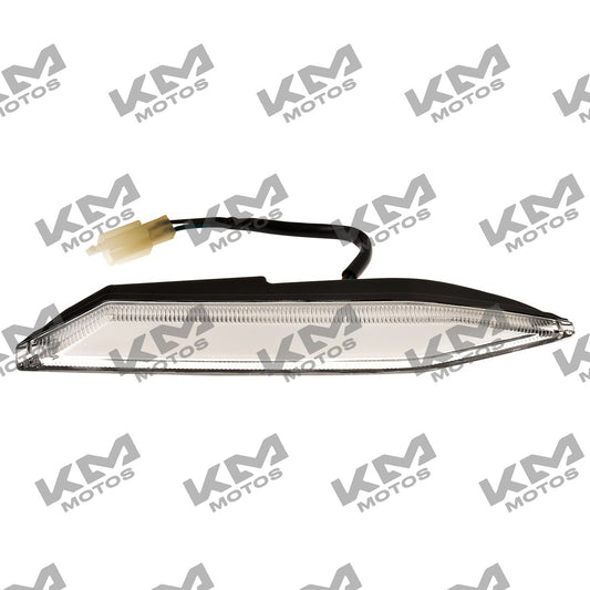 Sistema eléctrico de LED decorativo para tanque izquierdo de la motocicleta Italika 250Z, modelo F09020362.