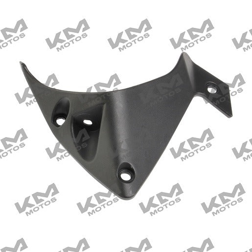 Cubierta decorativa para tanque derecha de la motocicleta Italika FT200-TS, sistema de chasis, en color tono beige.