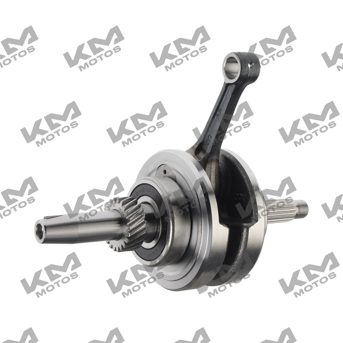 Sistema de motor Italika Zdm200 para cigüeñal, componente original E08020036, parte del conjunto de motor de la motocicleta.