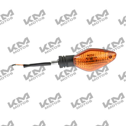 Direccional delantera izquierda Italika BIT150 en sistema eléctrico, pieza original F09020450, con componentes visibles en la imagen.