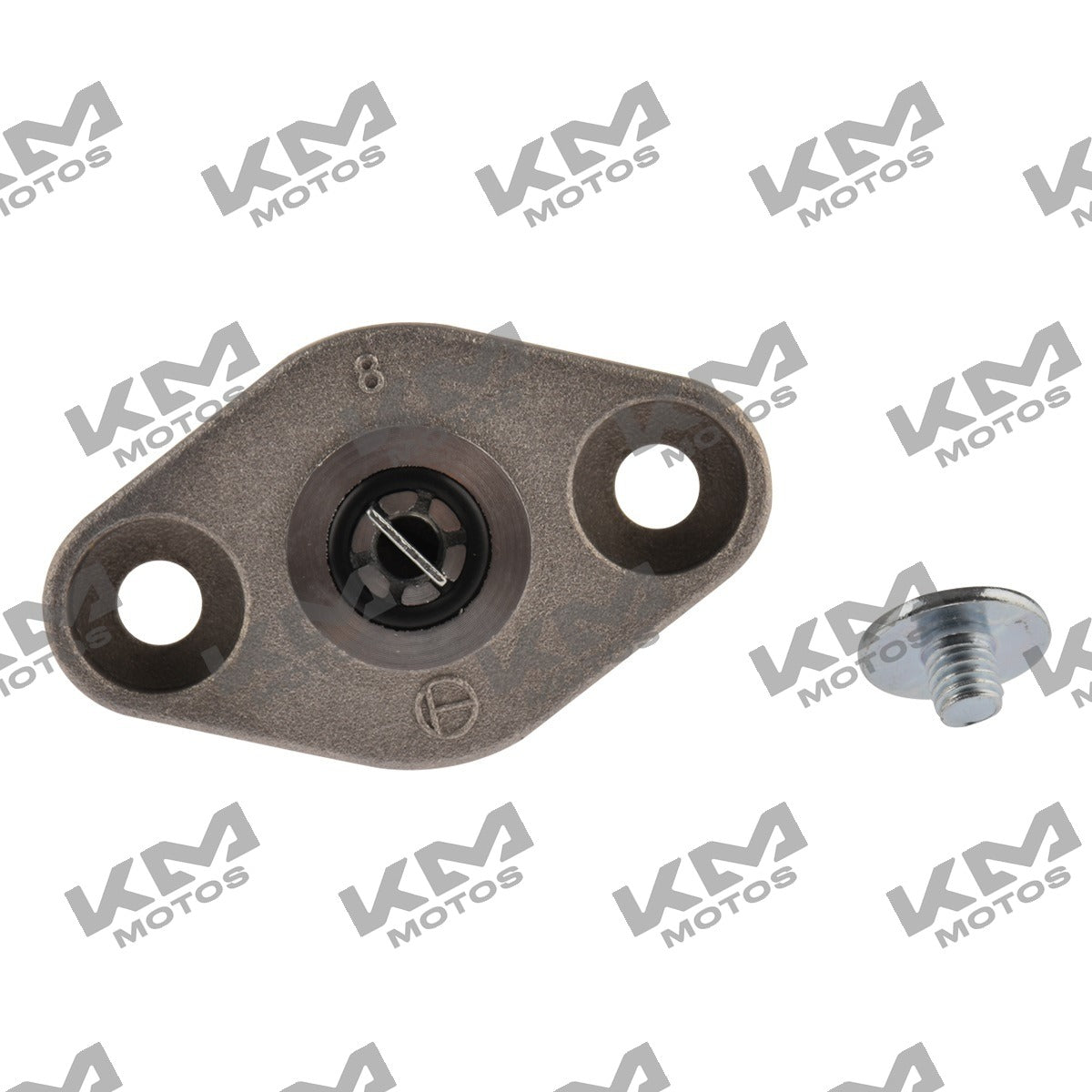 Tensor de cadena original Italika RT250 250Z 125Z GPS, sistema de motor para motocicleta, en color negro y metálico.