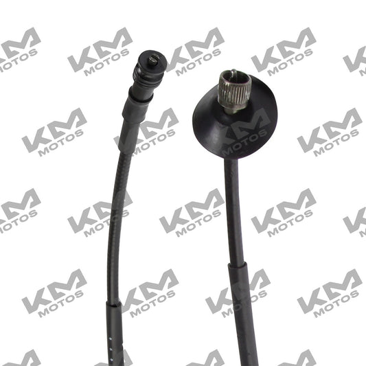 Cable de velocímetro original Italika FT115 DT110 para sistema de control, visible en la imagen con conectores y cable negro