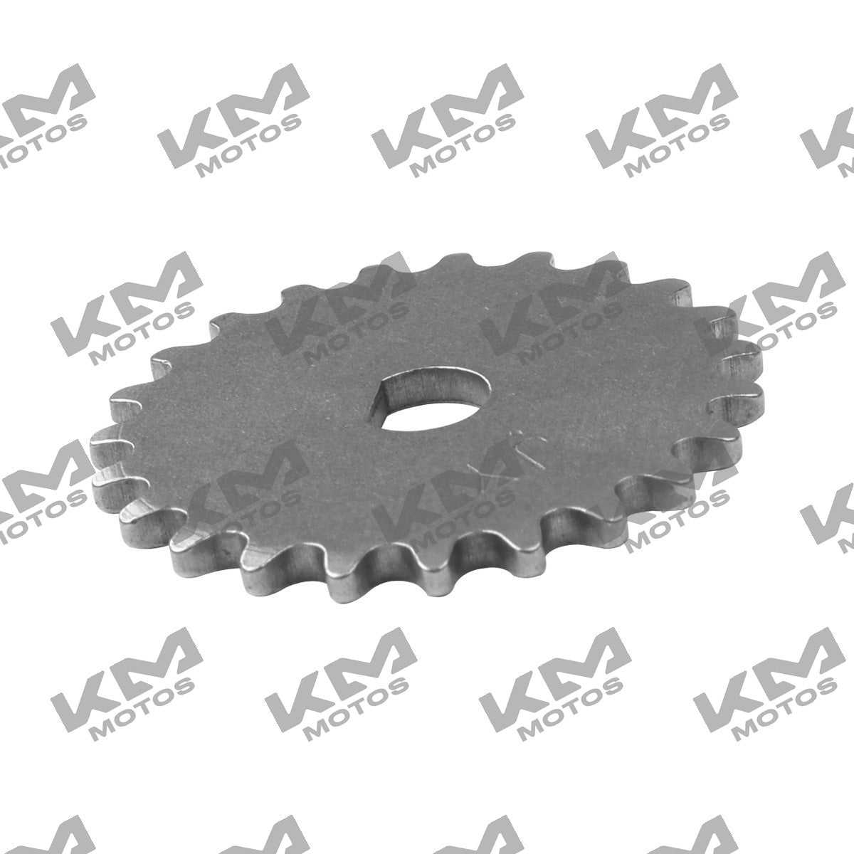 Engranaje impulsor de bomba Bit150 para sistema de motor Italika, pieza original E09040008, en color metálico con detalles técnicos