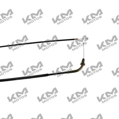Cable de ahogador KMMOTOSHN 150Z/150SZ, cable resistente para sistemas de motocicleta, con conectores y aislamiento visible.