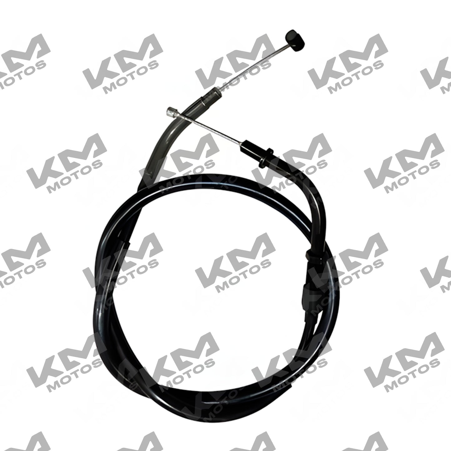 Cable de acelerador KMMOTOSHN DM150, con conectores y recubrimiento resistente, para motocicletas y vehículos compatibles.
