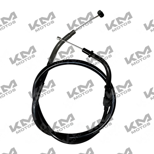 Cable de acelerador KMMOTOSHN DM150, con conectores y recubrimiento resistente, para motocicletas y vehículos compatibles.
