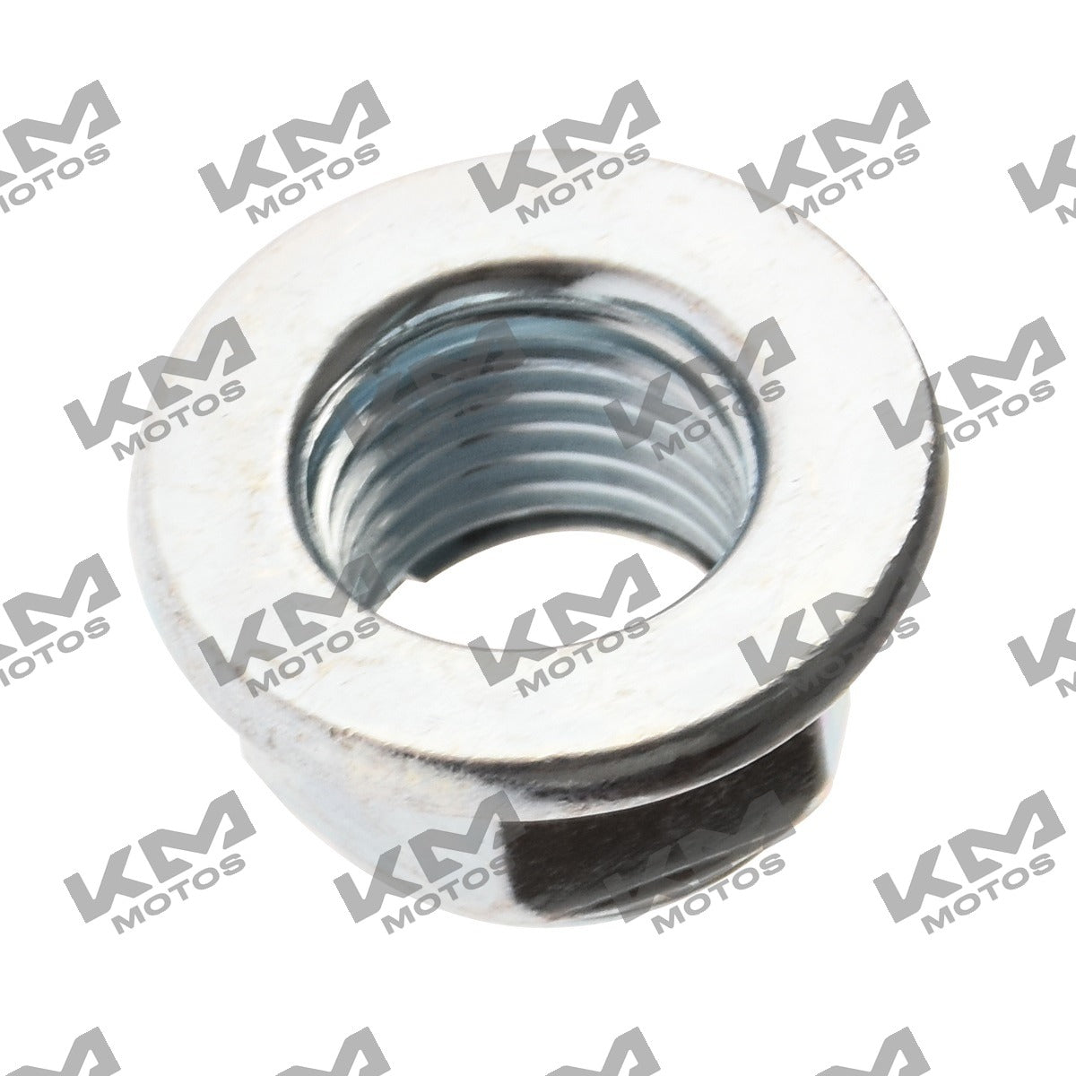 Tuerca de seguridad para eje 250z/fiera 200 Italika, accesorio original, visible en la imagen, en color metálico resistente.
