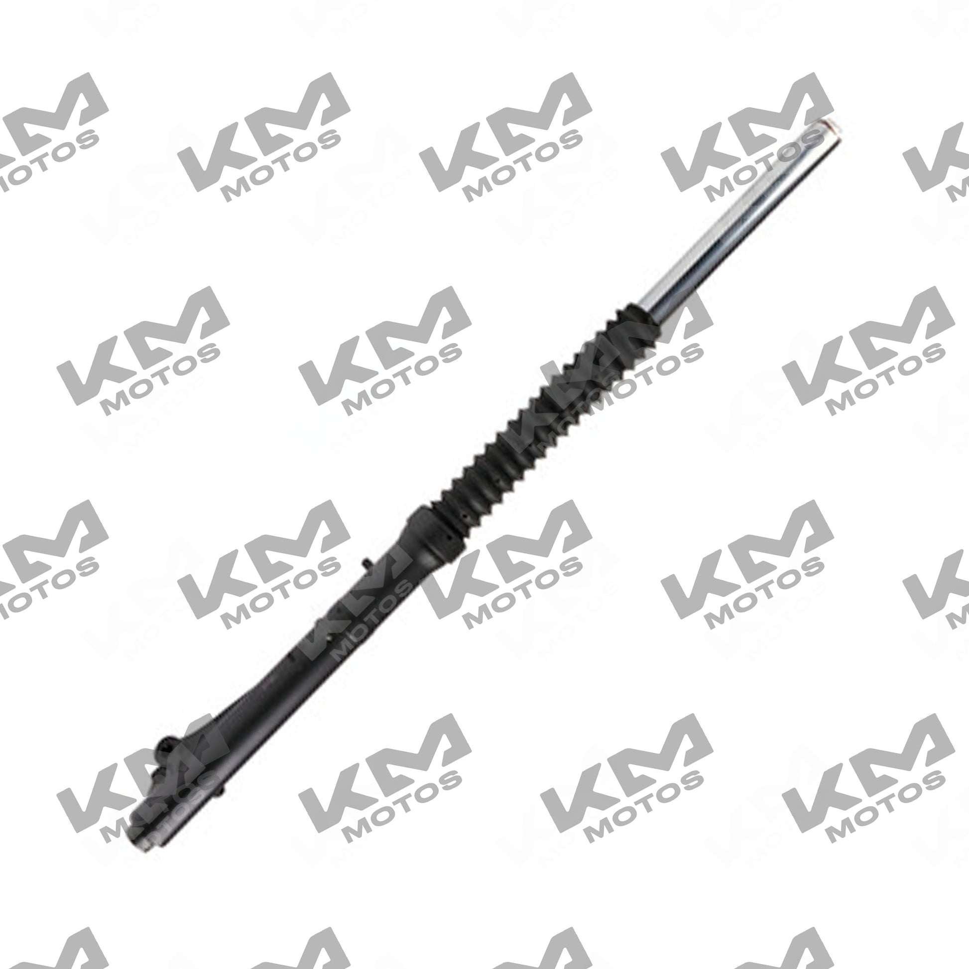 Amortiguador delantero derecho ORIGINAL para DM150, componente de suspensión visible en la imagen.
