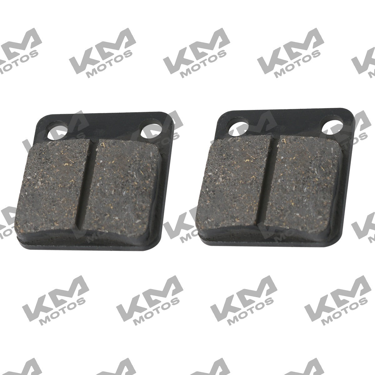 Pastillas de freno delanteras Italika DS150/FT150, sistema de frenos, componentes originales, en color negro.