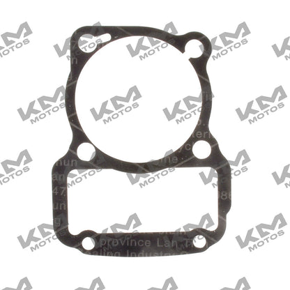Kit de empaques para junta de cilindro KMMOTOSHN para FT150S, 125Z, 150Z y DM150, en color rojo, en imagen.