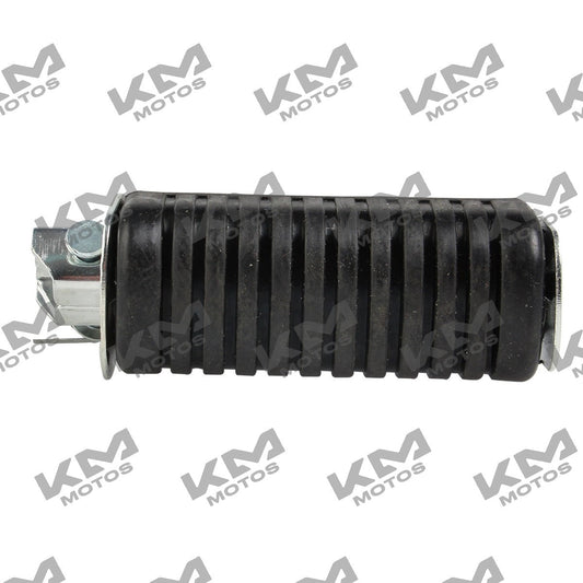 Base de estribo trasero derecho para FT150/FT150GT en color grafito, de la marca ORIGINAL, muestra la pieza en su acabado.