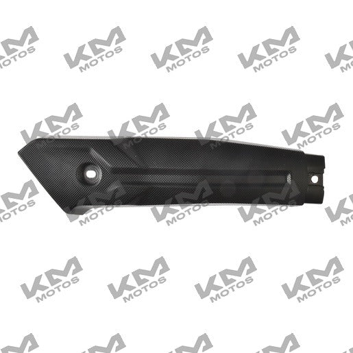 Soporte guardafango trasero izquierdo para motocicleta Italika 125Z, sistema de chasis, modelo F16020180, en color negro
