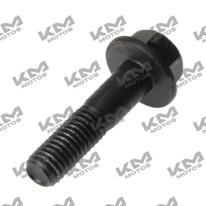 Tornillo M8x33 de la marca KMMOTOSHN, tipo tornillo ZDM200/DM125, con cabeza y rosca visible.