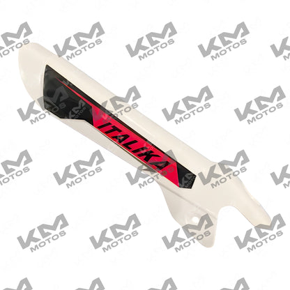 Cubierta de amortiguador para DM150 de plástico de la marca ORIGINAL, muestra la pieza en color negro con detalles.